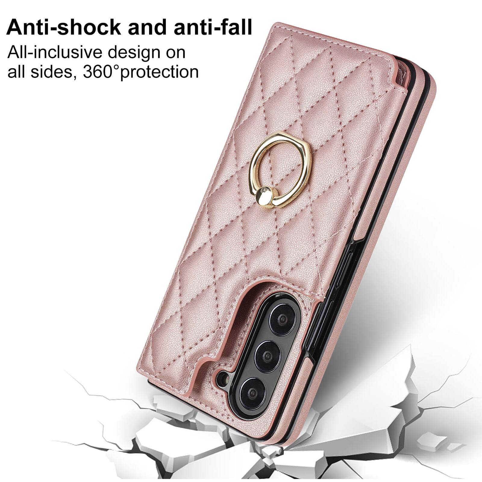 Anti-shock and anti-fall All-inclusive design on all sides, 360° protection