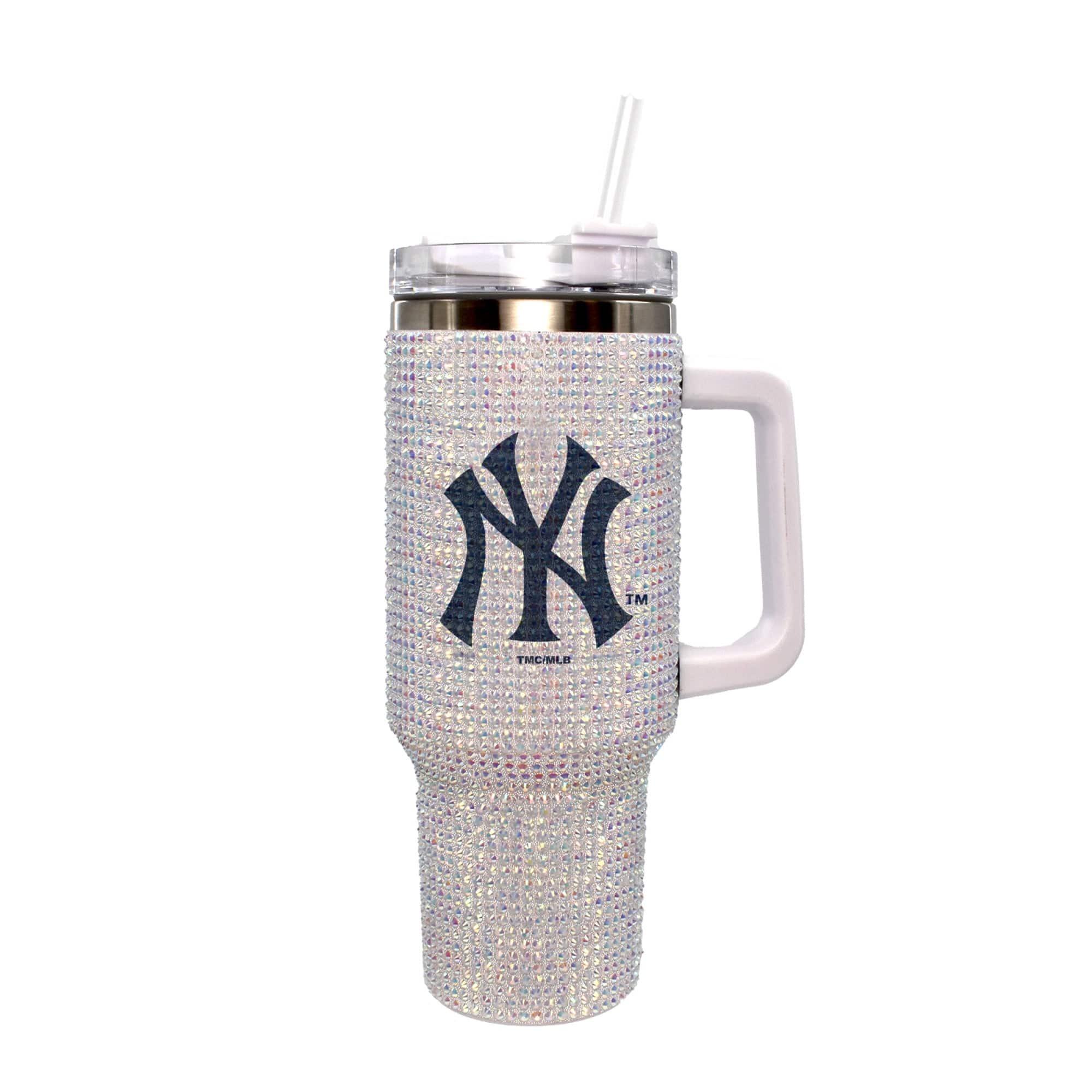 The Memory Company - New York Yankees 40oz. Bling Colossal Tumbler - Multicolor