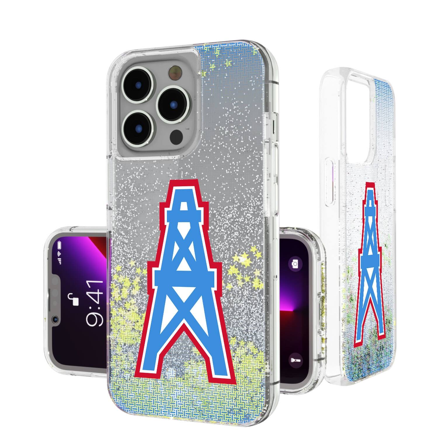 Keyscaper - Houston Oilers Linen Logo iPhone Glitter Case - 14 Pro - Multicolor price history on PriceWatchPro