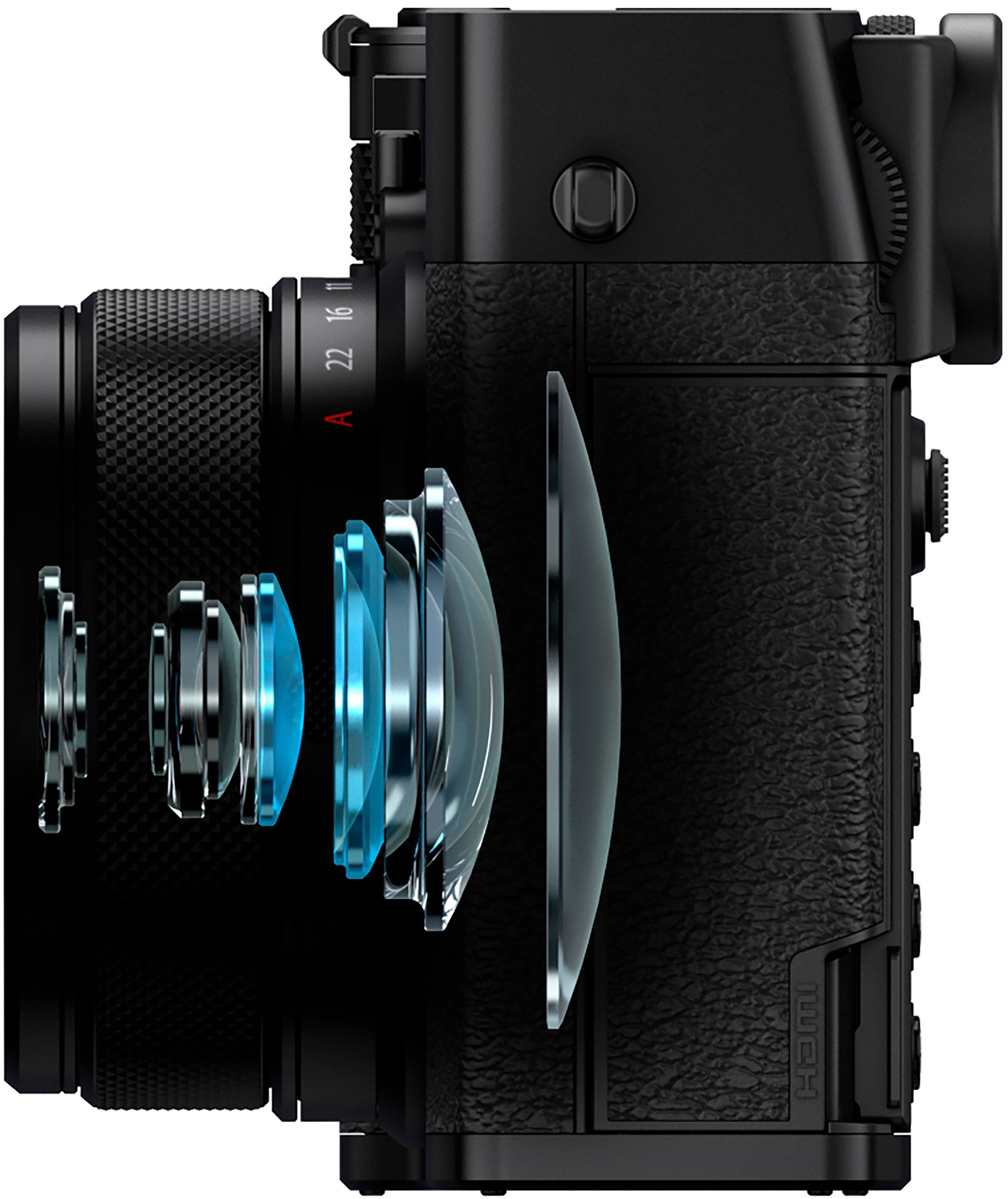 Alt View 11. Fujifilm - GFX100RF Mirrorless Camera (Body Only) - Black.