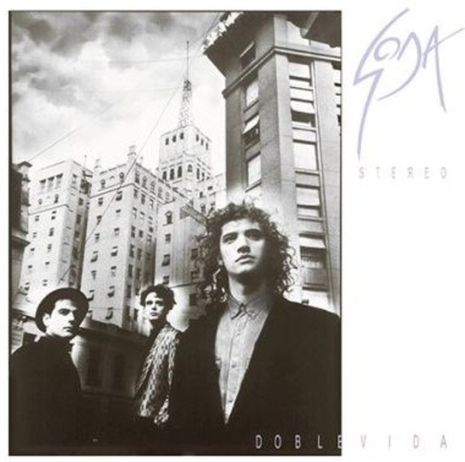 Soda Stereo - Doble Vida - Limited Clear Vinyl - VINYL LP