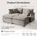 Product Dimensions
63.8" / 162cm
31.9" / 81cm
60.3" / 153.2cm
35.4" / 90cm
22.4" / 56.9cm
17.7" / 45cm
35.4" / 90cm
2" / 5.1cm
29.5" / 75cm
2.8" / 7.1cm
Weight Capacity
800 lbs
Package Includes:
You will receive 4 boxes!
The couches set ships in 4 boxes and may arrive separately.