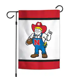 WinCraft - Nebraska Huskers 12- x 18- Double-Sided College Vault Garden Flag - Multicolor