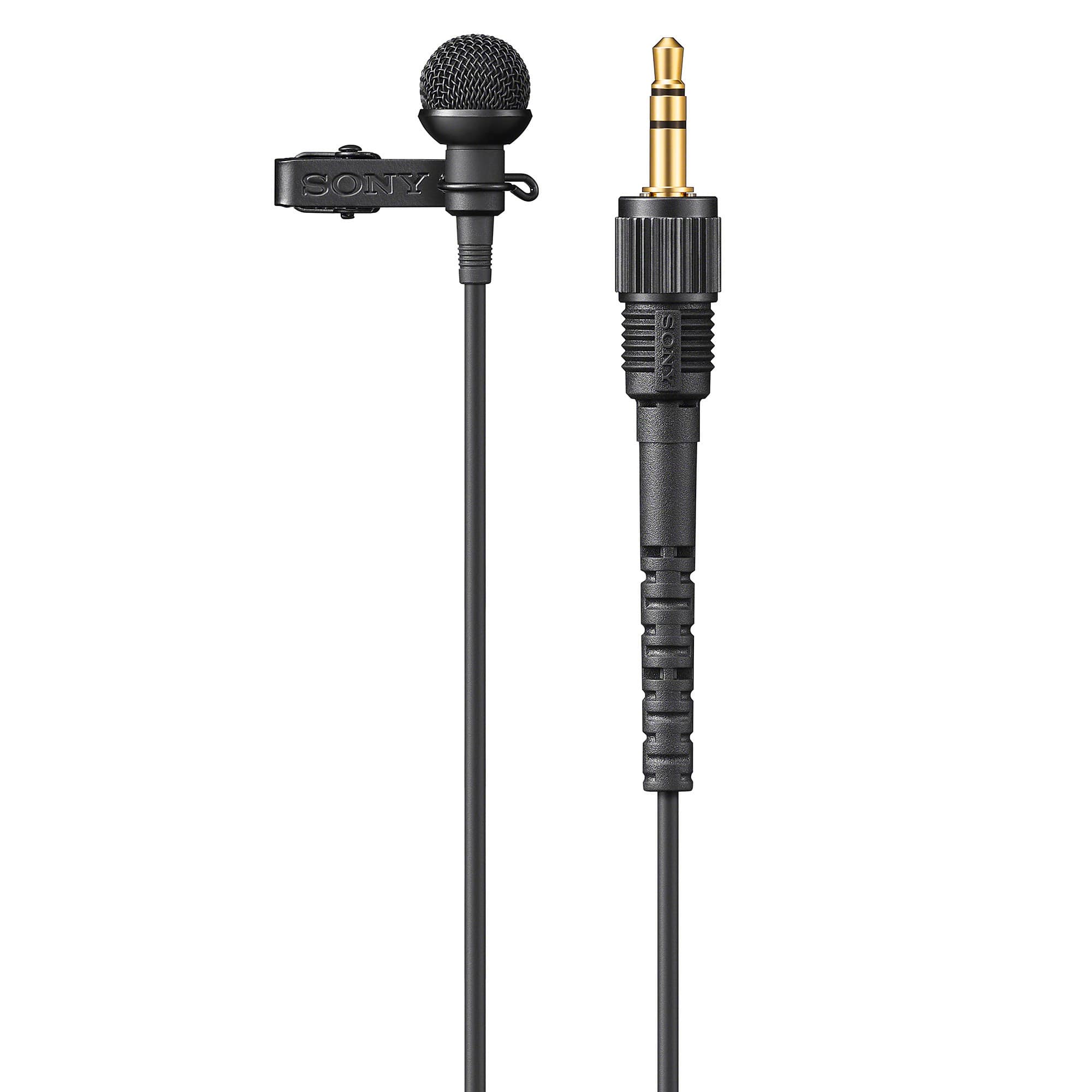 Sony - Pro-Quality Lavalier Microphone ECM-L1 with plug-in power - ECML1