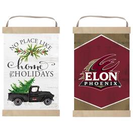 Jardine - Elon Phoenix 12" x 20" Reversible Banner Sign - White