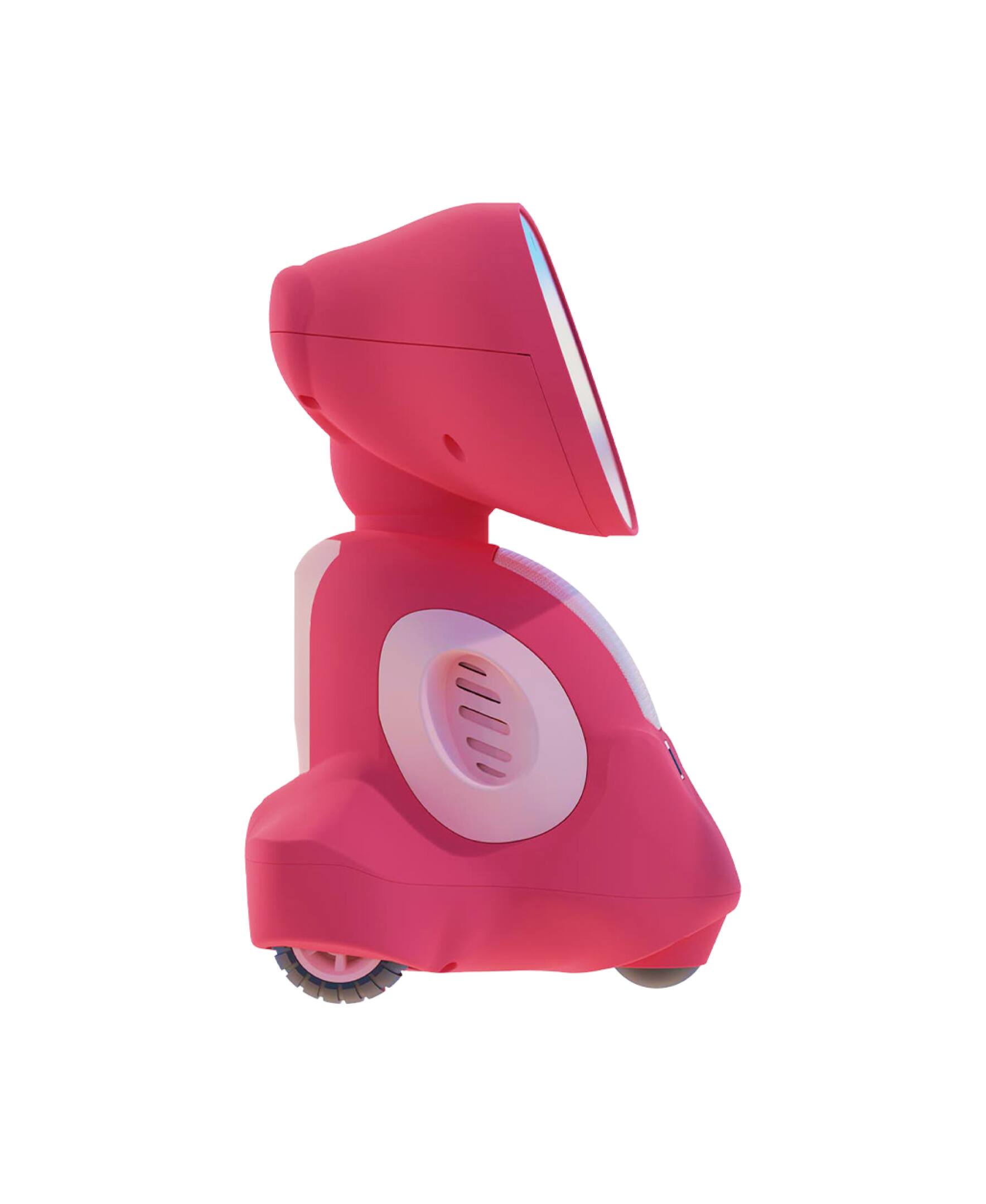 Left. Miko - AI Powered Educational Robot For Kids| Fosters STEAM Learning | Interactive Robot with Learning apps  & Games - Martian Red.