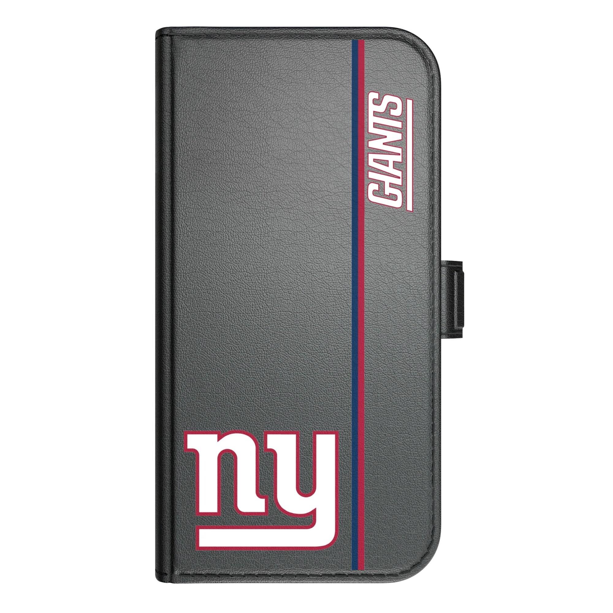 Alt View 2. Keyscaper - New York Giants iPhone Folio 2.0 Case - 17 Pro Max - Black.