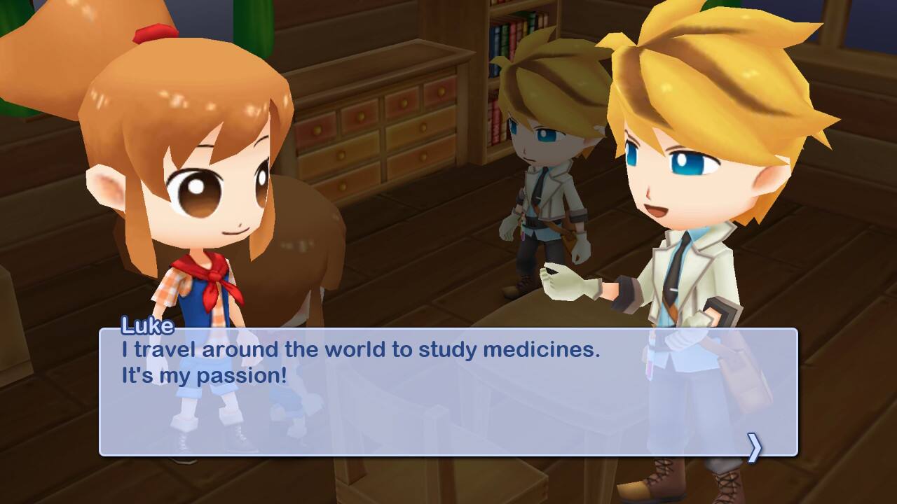 Luke: I travel around the world to study medicines. It's my passion!