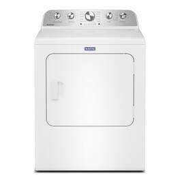 Maytag - 7.0 Cu. Ft. Electric Dryer with Extra Power and Pet Pro Option - White