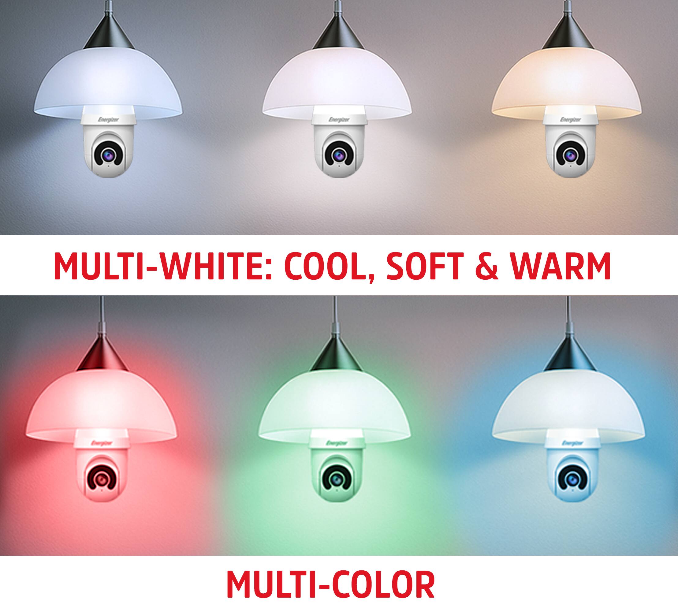 Energonr MULTI-WHITE: COOL, SOFT & WARM  
Energonr MULTI-COLOR