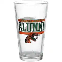 Indigo Falls - Florida A&M Rattlers 16oz. Alumni Pint Glass - Multicolor