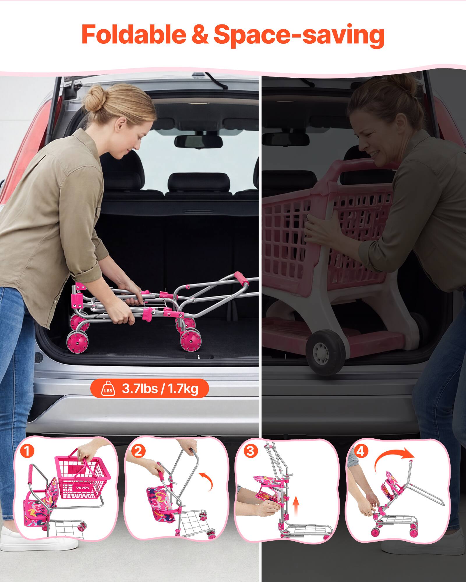 Foldable & Space-saving

3.7lbs / 1.7kg

1 2 3 4