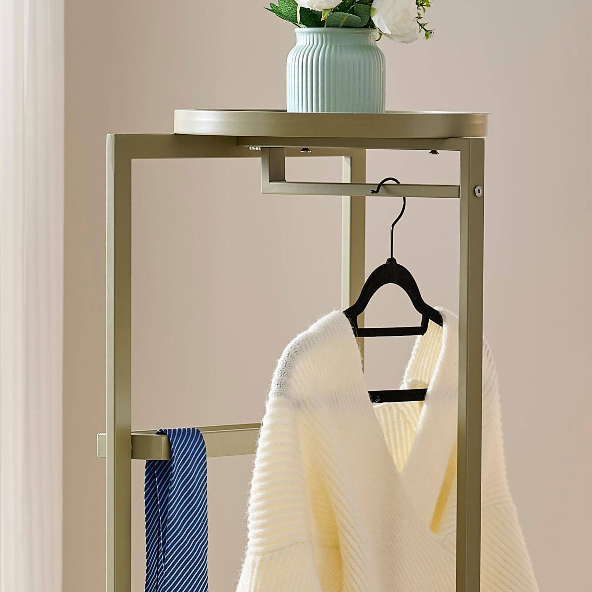 Alt View 1. Kings Brand Furniture - Kings Brand Furniture David Suit Valet Stand - Natural.