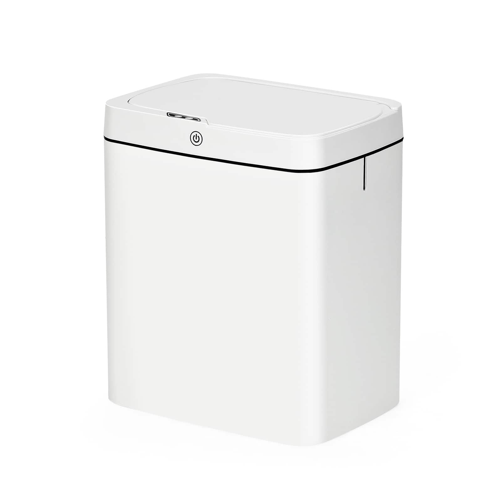 Oumilen - 14L Touchless Sensor Trash Can with Automatic Lid