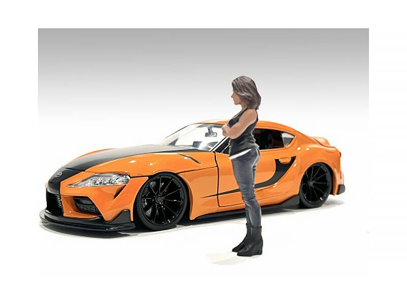 Angle. American Diorama - "Car Meet 3" Figurine 2 for 1/24 Scale Models by American Diorama - Multi.