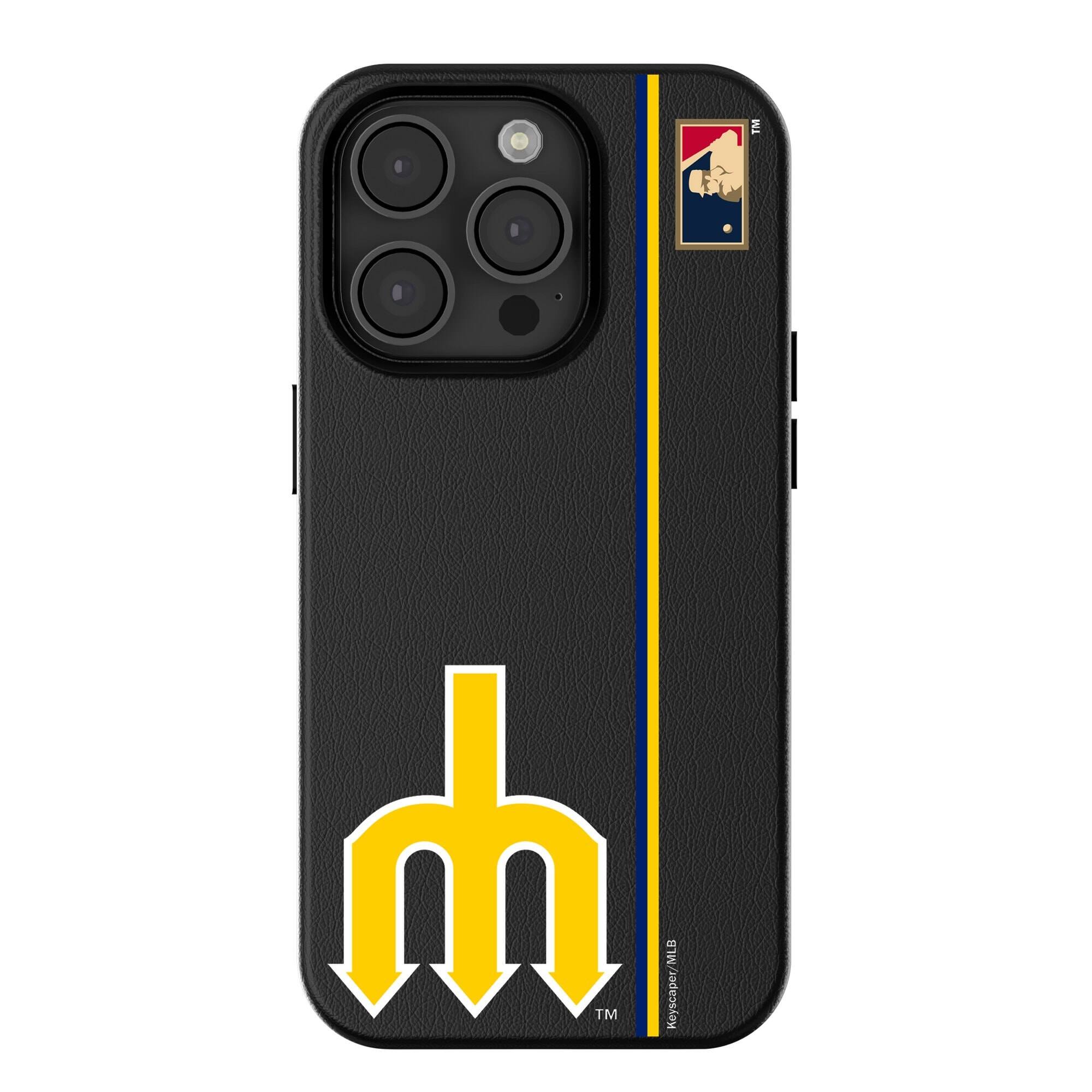 Keyscaper - MLB - Seattle Mariners 1977 Logo iPhone Magnetic Bump Case - 15 - Black price history on PriceWatchPro