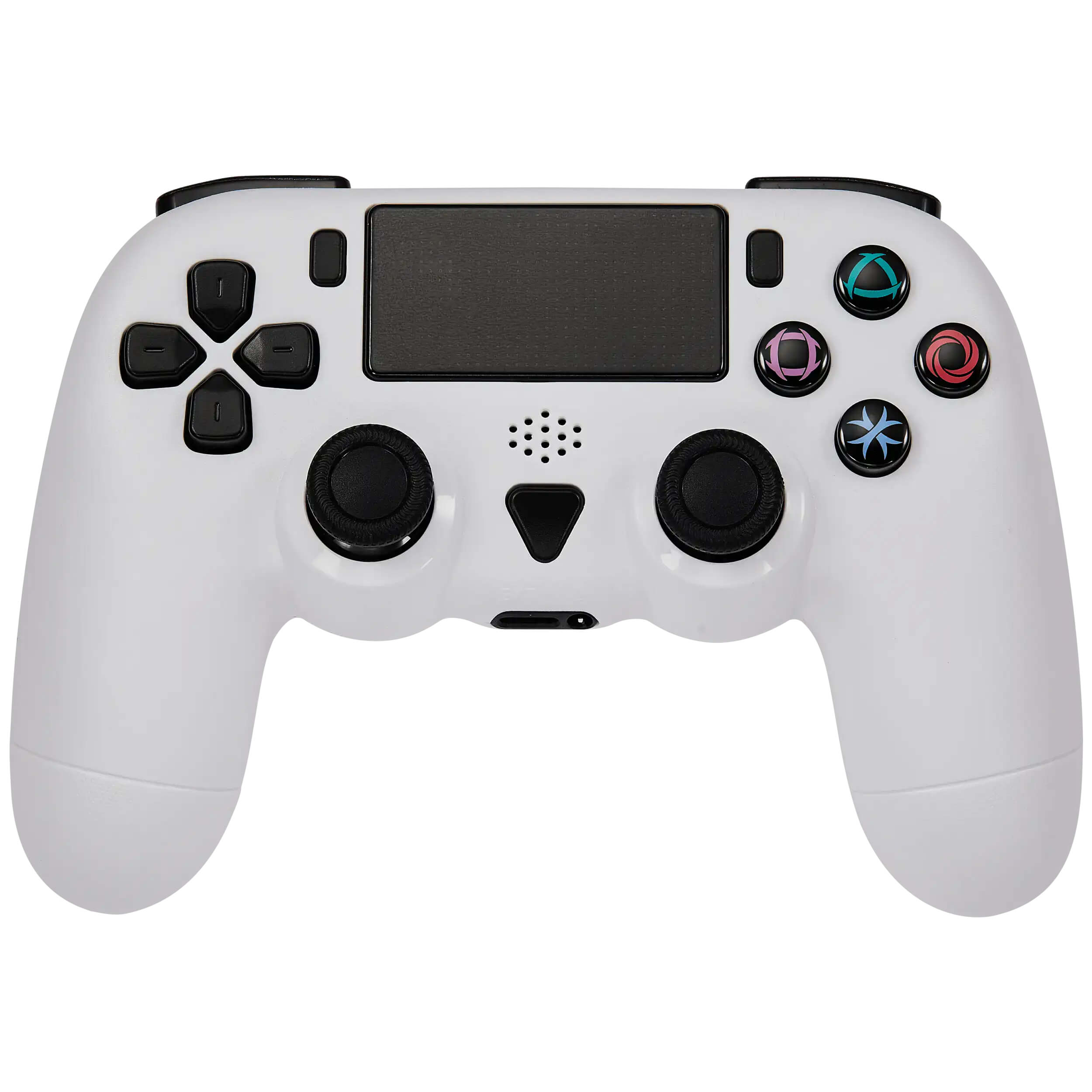 Alt View 1. Dobe - Wireless Bluetooth Controller Compatible For PlayStation 4 PS4 - White - White.