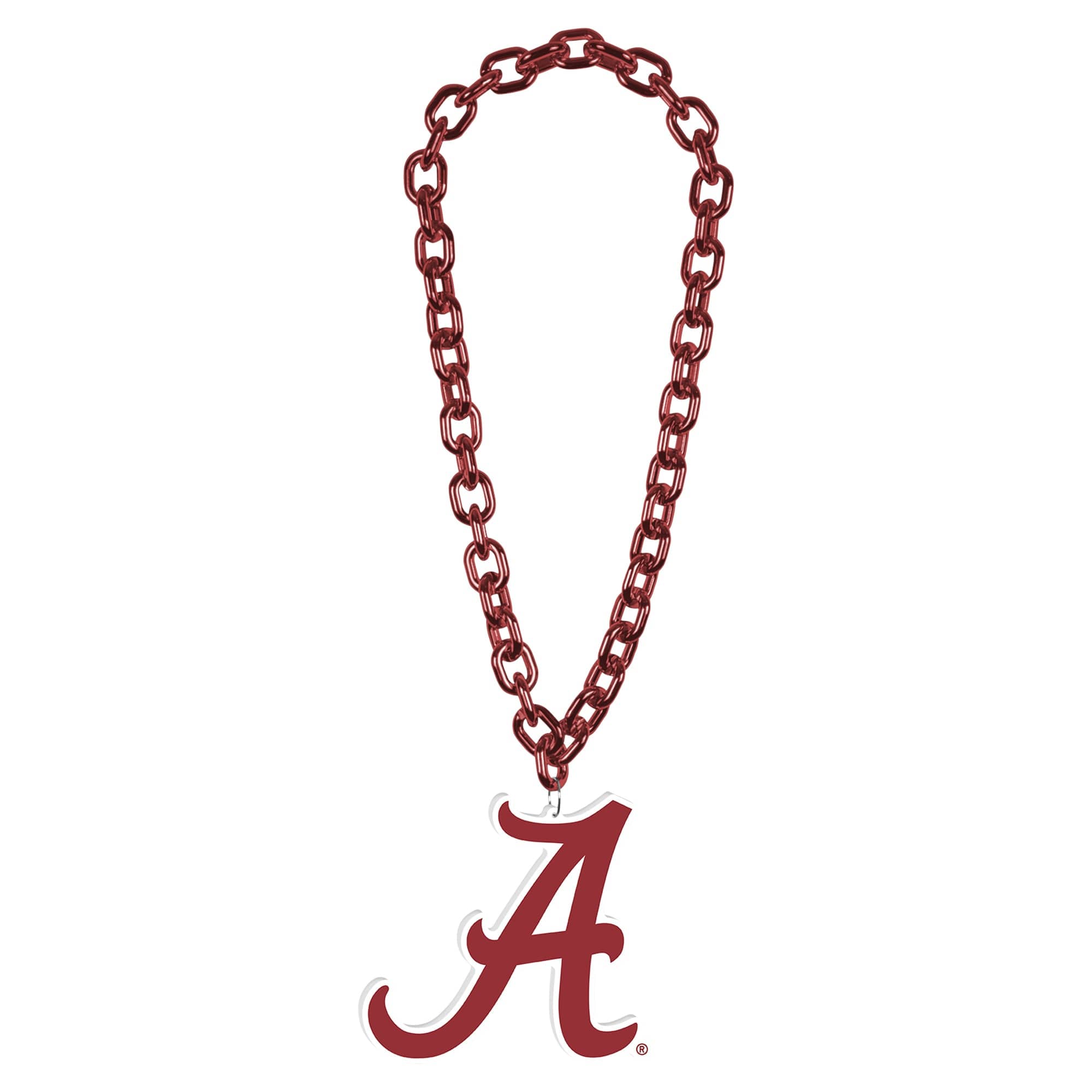 WinCraft - Alabama Crimson Tide Big Chain Logo Necklace - Multicolor price history on PriceWatchPro
