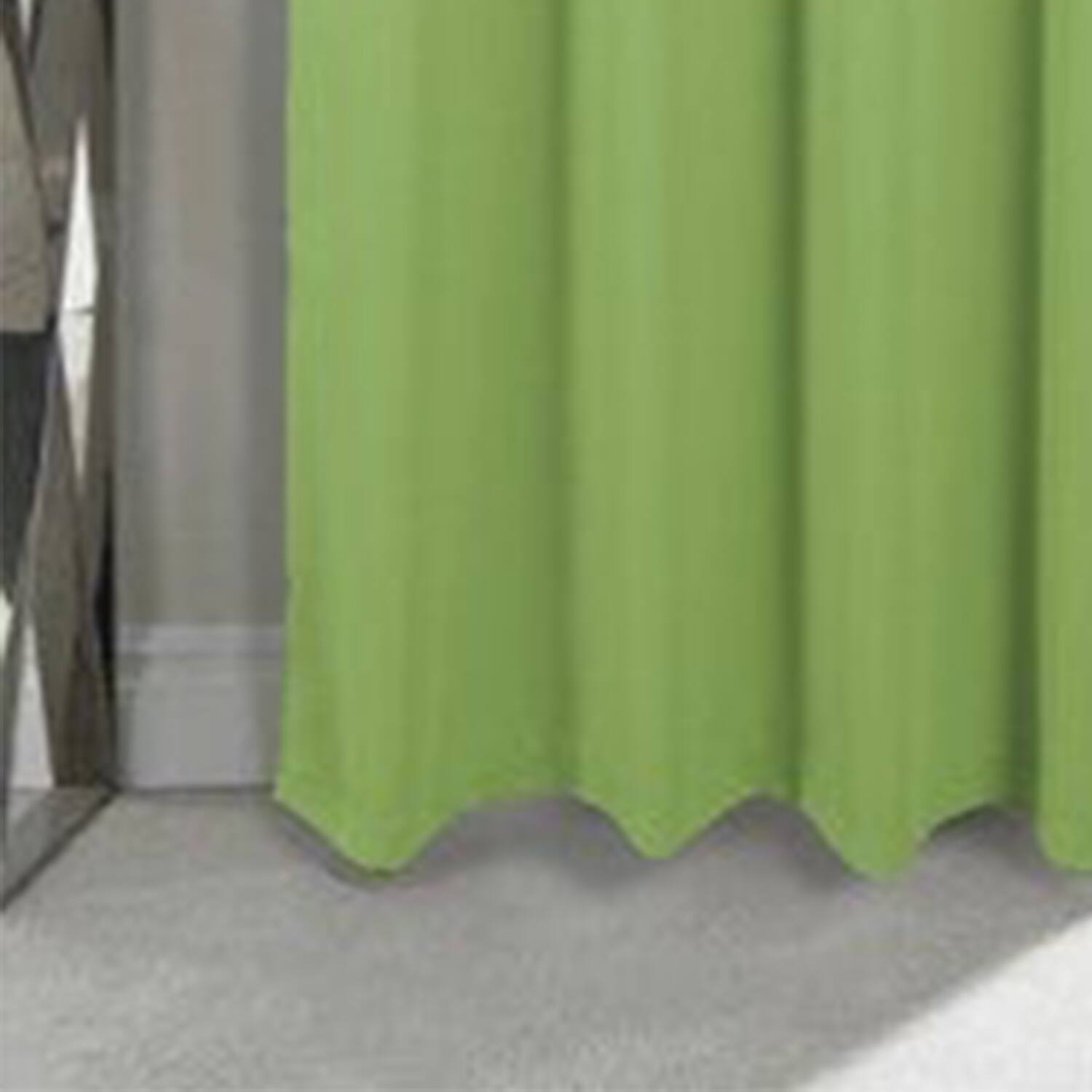 Back. RT Designers Collection - RT Designers Collection 100% Polyester Twilight Blackout Rod Pocket Curtain Panel 54" x 90" Sage - Sage.