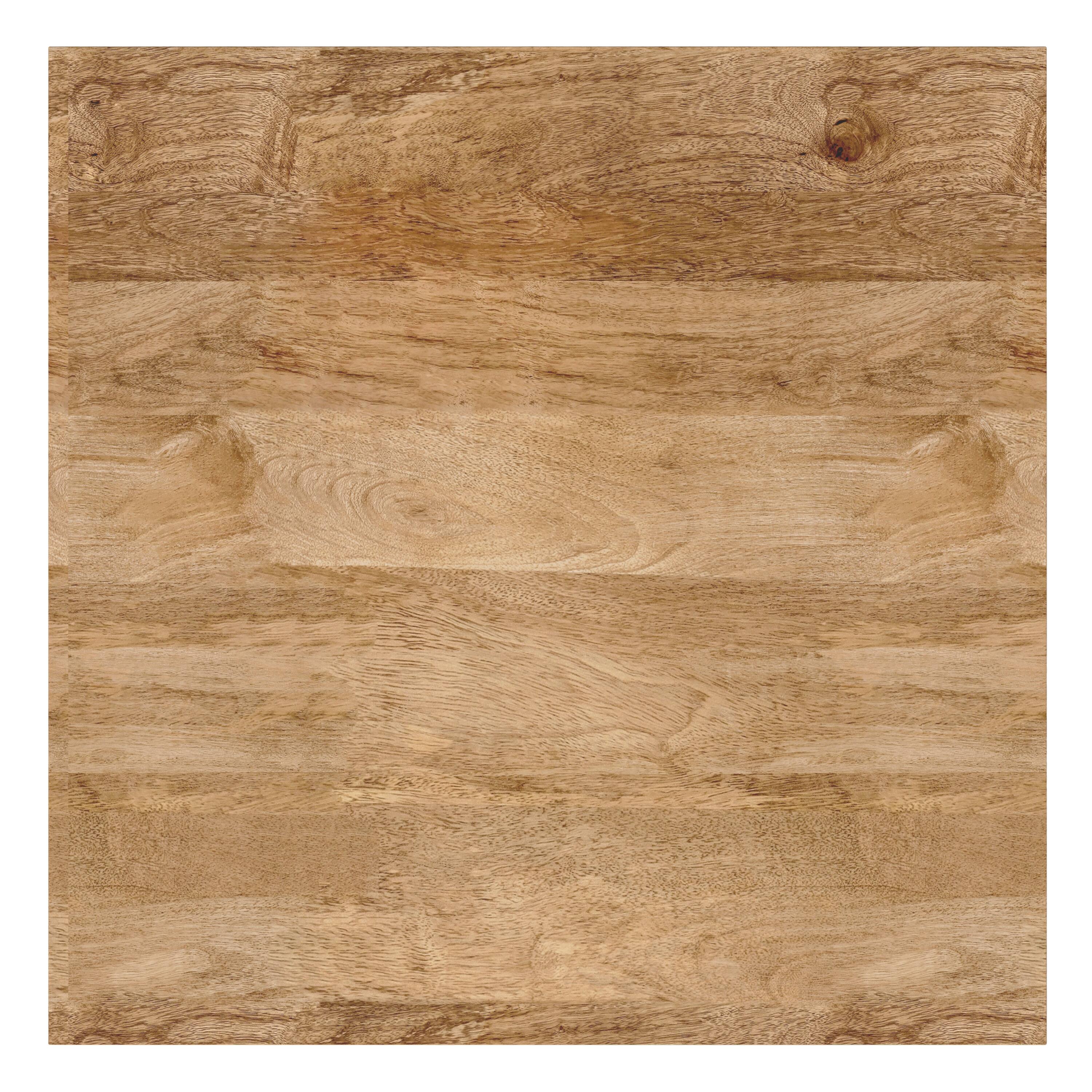 Alt View 1. Simpli Home - Fallon SOLID MANGO WOOD 20 inch Wide Square Contemporary End Table in Natural - Natural.