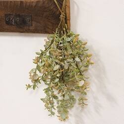 Angle. BreeBe - Golden Harvest Leaves Drop - 14" - Green.