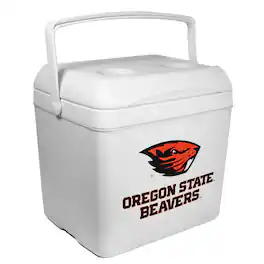 Indigo Falls - Oregon State Beavers 24-Can Tailgate Cooler - White