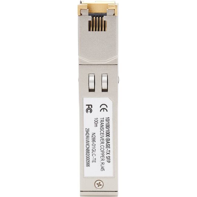 FC 100m 10/100/1000 2942AWWCN882000566 N286-01GLC-TE TRANSCEIVER COPPER BASE-TX SFP RJ45

CE
10/100/1000 BASE-TX SFP
TRANSCEIVER COPPER RJ45

2942AWWCN882000566
N286-01GLC-TE