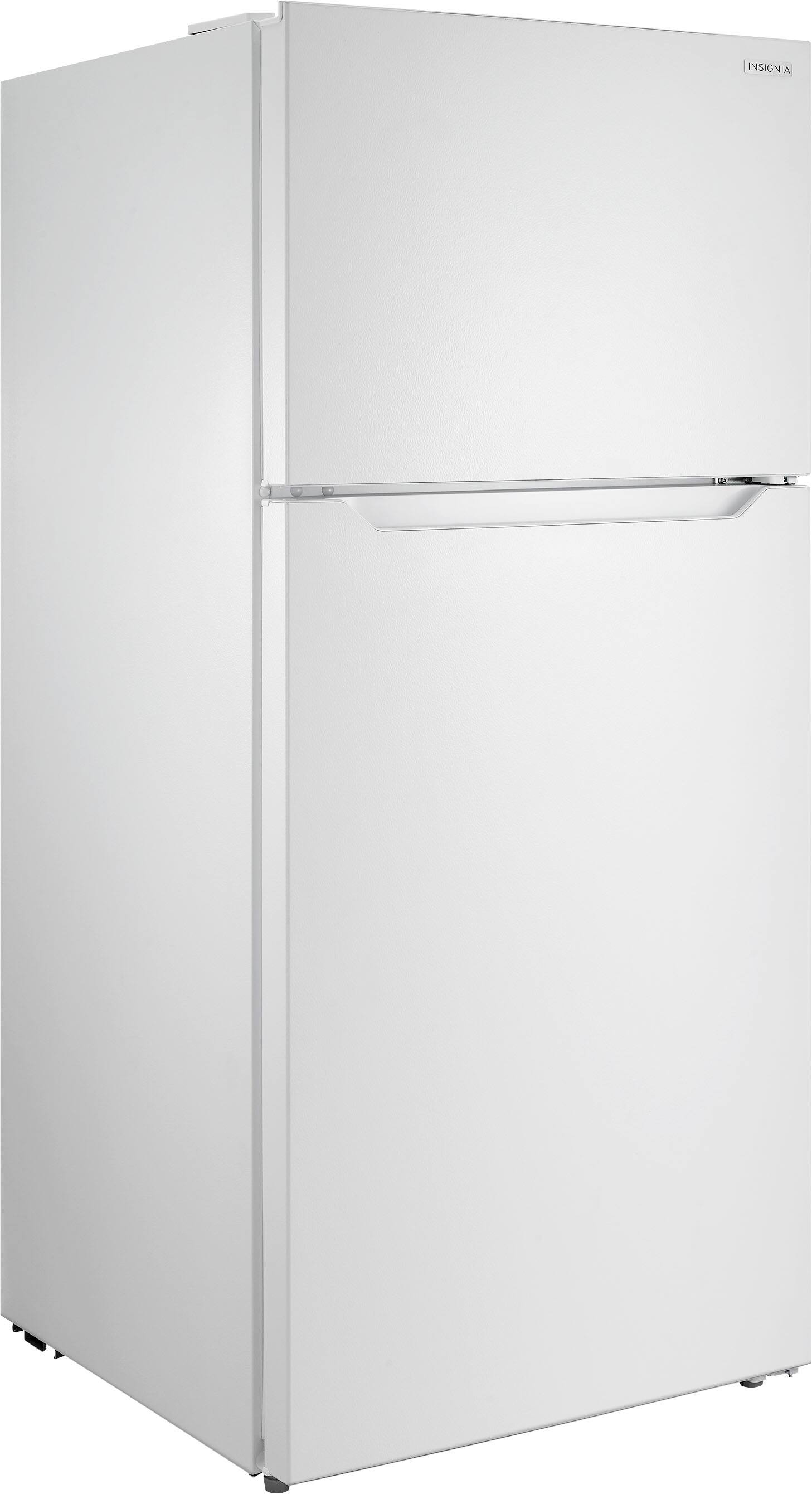 Alt View 25. Insignia™ - 14.2 Cu. Ft. Top-Freezer Refrigerator with ENERGY STAR Certification - White.