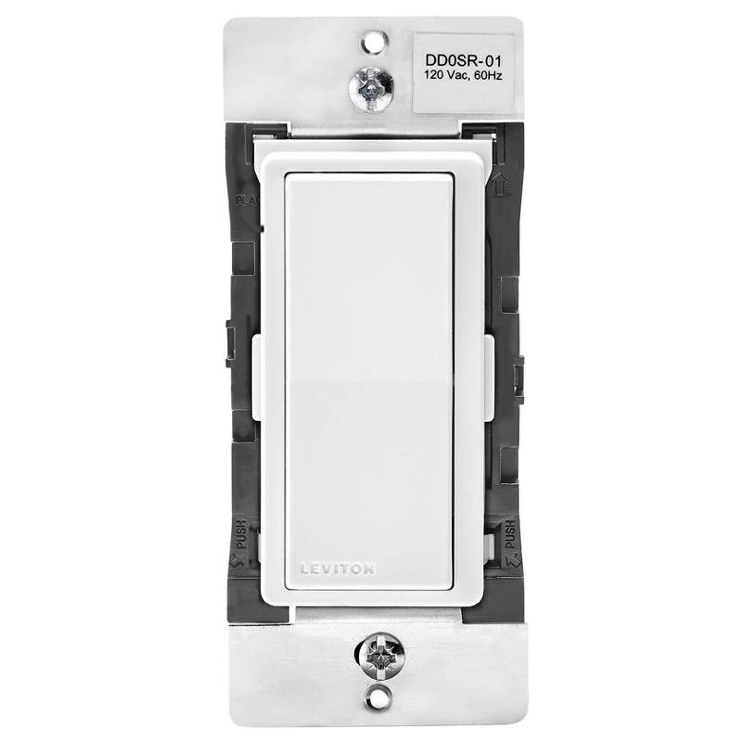 DDOSR-01  
120 Vac, 60Hz  
LEVITON  
PUSH