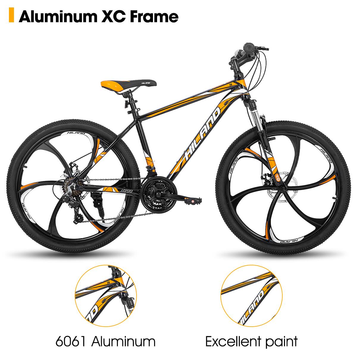 Aluminum XC Frame | A 7 6061 Aluminum | Excellent paint