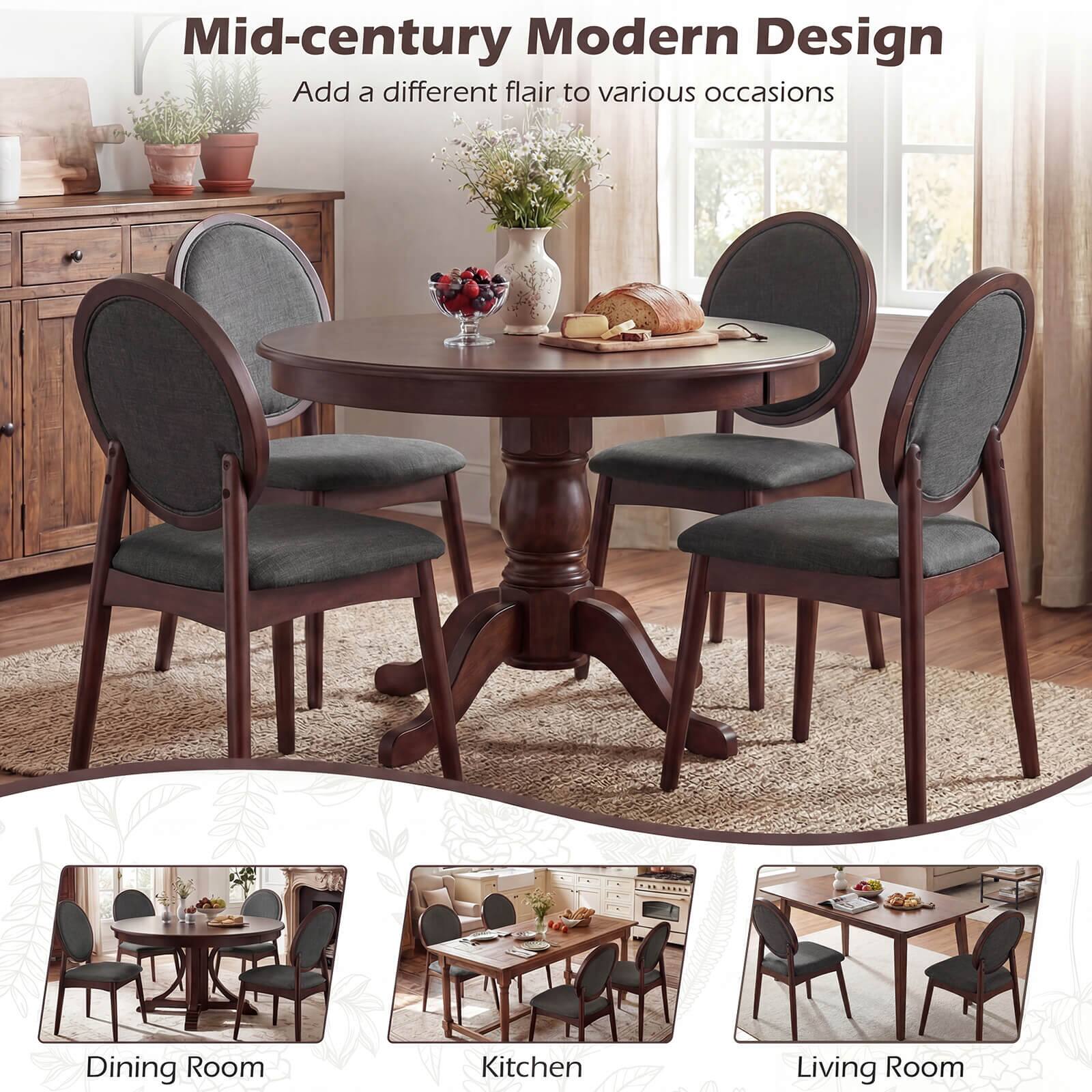 Mid-century Modern Design  
Add a different flair to various occasions  

Dining Room  
Kitchen  
Living Room