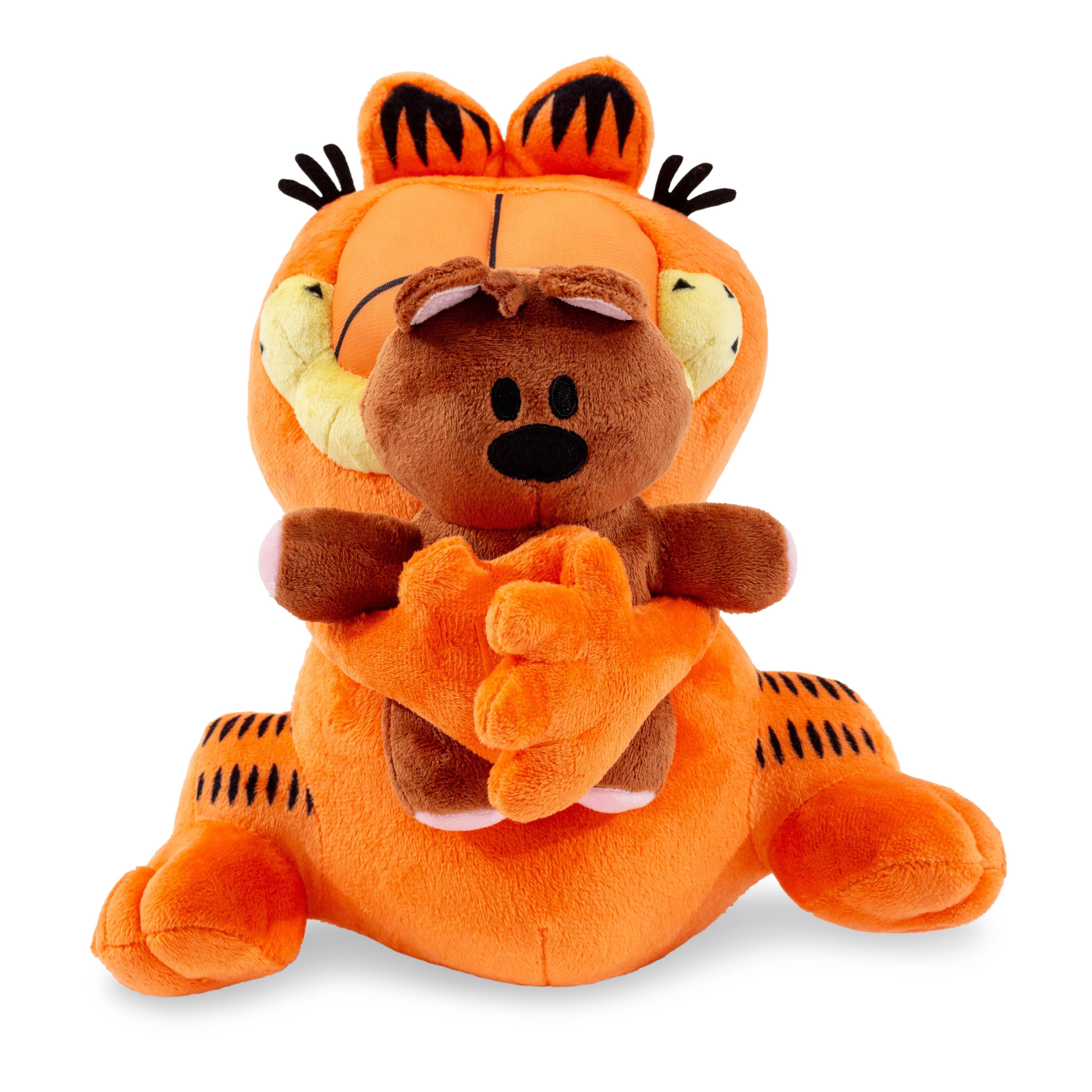 Alt View 10. Golden Bell Studios - Garfield Holding Pooky 12-Inch Collector Plush - Orange.