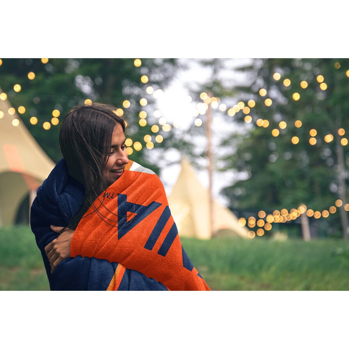 Alt View 1. Pegasus - Virginia Cavaliers 50" x 60" Endzone Ultra Soft Throw Blanket - Multicolor.