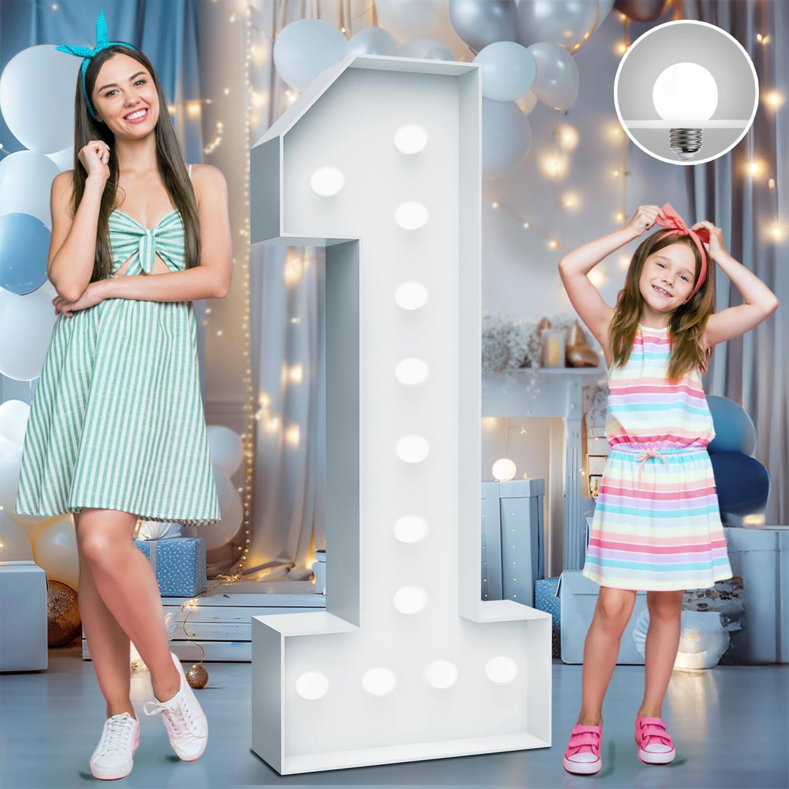 Cool White 4ft-Letters &