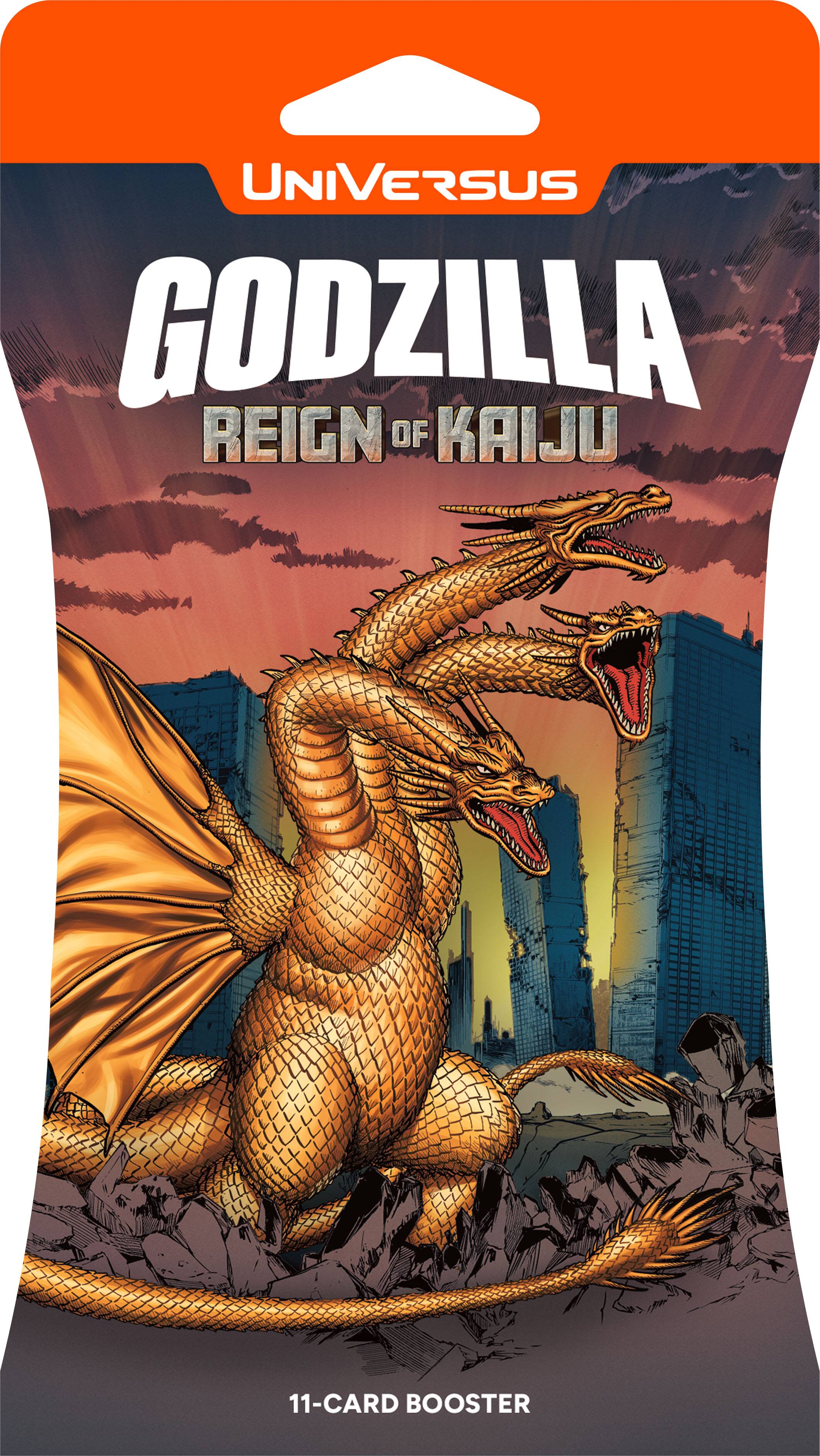UNIVERUS GODZILLA REIGN OF KAIJU 11-CARD BOOSTER