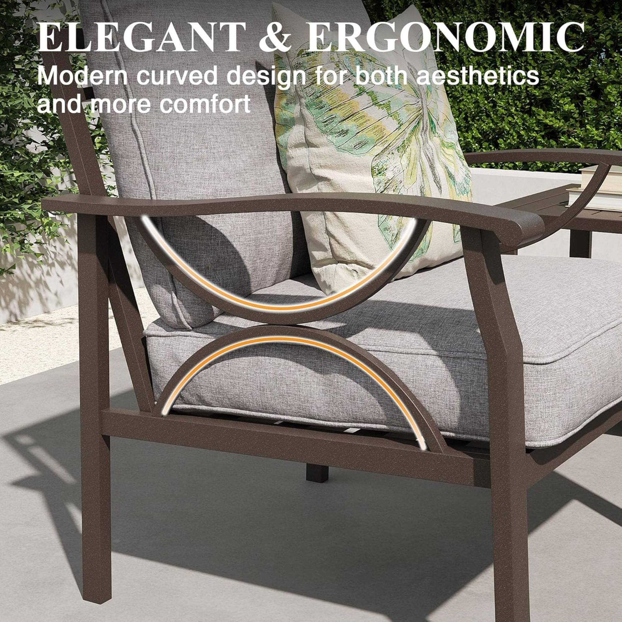 ELEGANT & ERGONOMIC  
Modern curved design for both aesthetics and more comfort