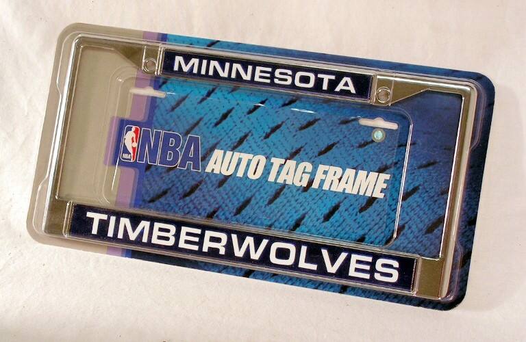 MINNESOTA  
NBA AUTO TAG FRAME  
TIMBERWOLVES