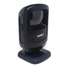 Front. Zebra Technologies - Zebra DS9208 Digital Hands-Free Barcode Scanner (1D and 2D) with USB Cable.