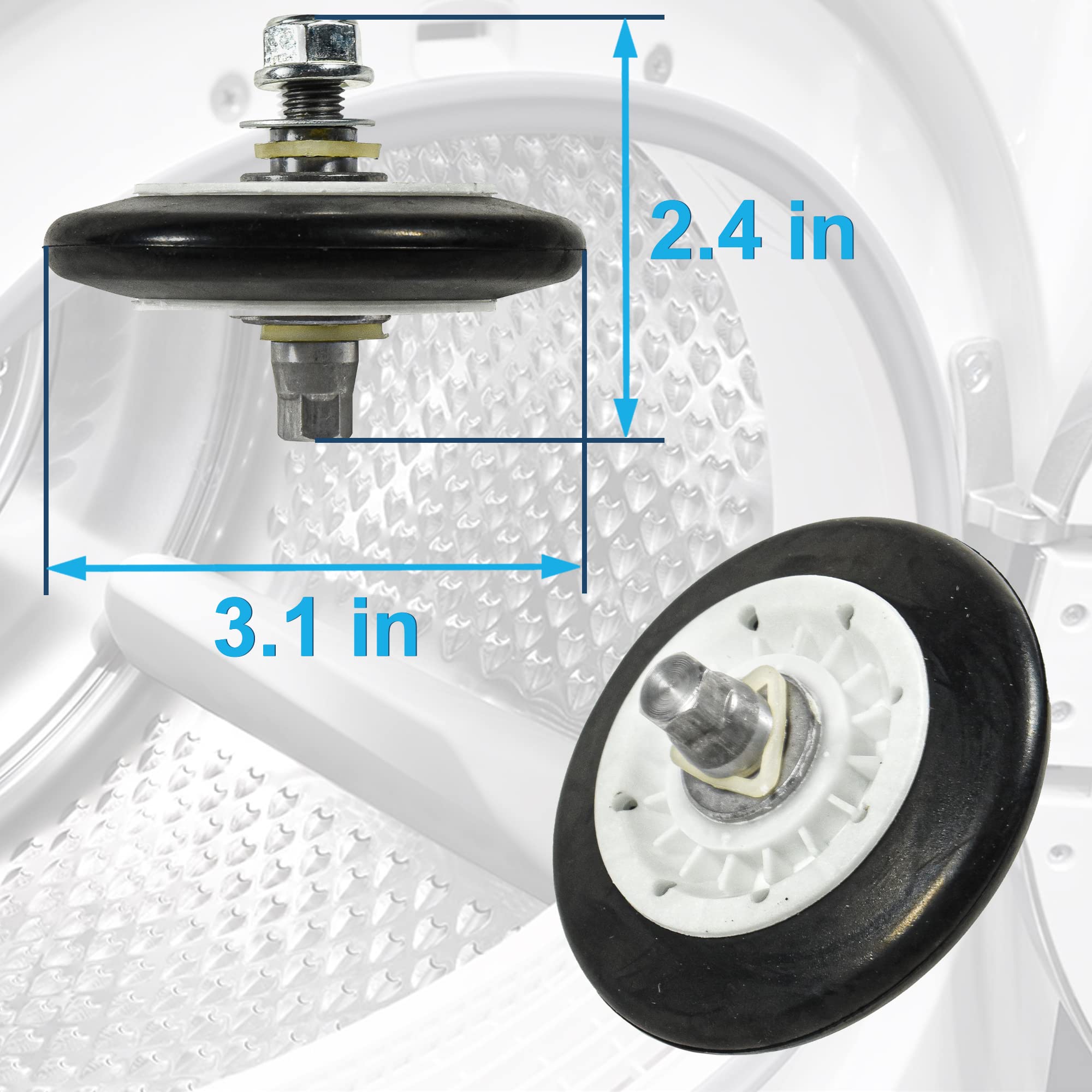 2.4 in  
3.1 in