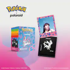 Pokémon x polaroid
PoteMall polaroid
to DO CRE e 201 from alema
Instant Photos 16 Color Go Film
TM Pokémon
polaroid #0700
2026 Pokémon Nintendo Creatures GAME FREAK.
2026 Polaroid. POLAROID is a protected trademark.