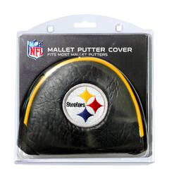 Team Golf - Pittsburgh Steelers Team Mallet Putter Cover - Multicolor