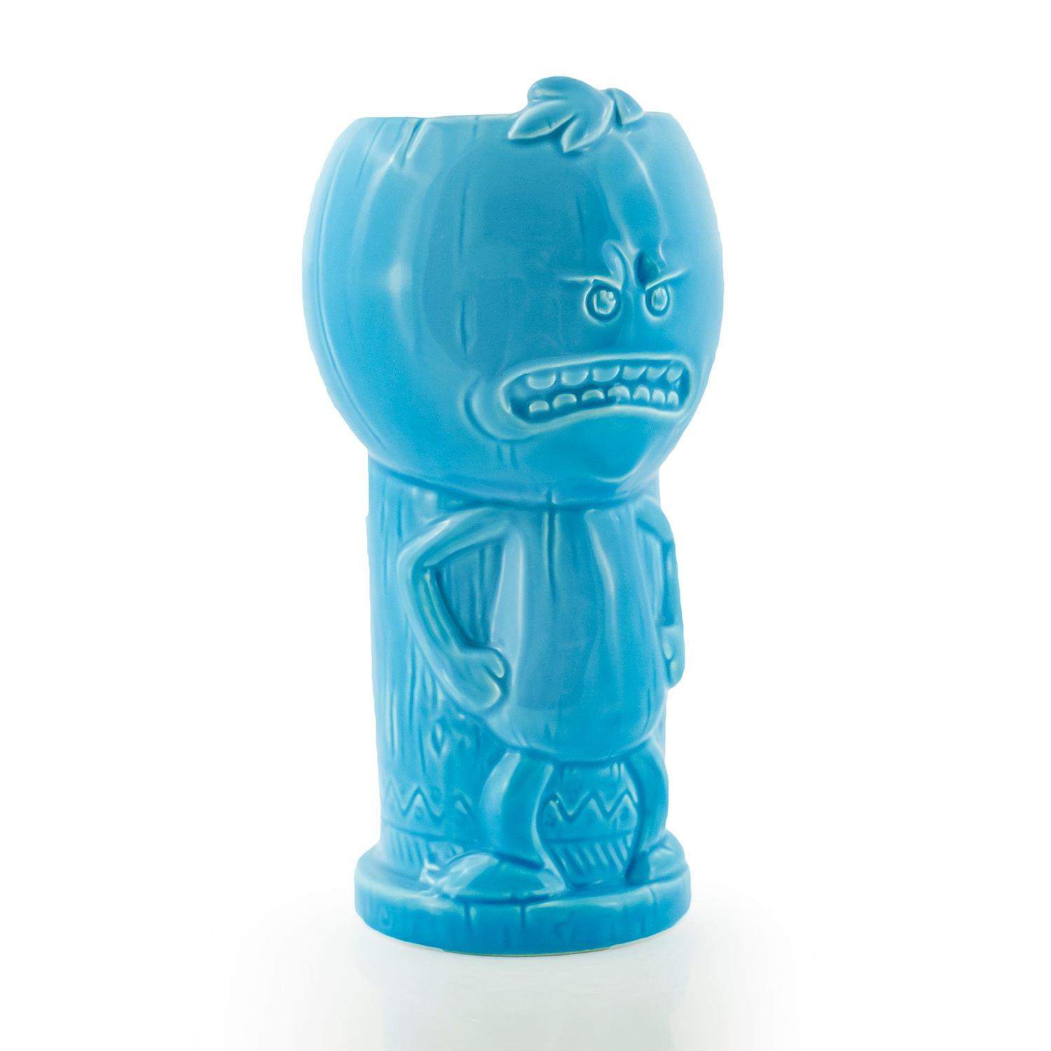 Alt View 1. ThinkGeek - Geeki Tikis Rick & Morty Mr. Meeseeks | Ceramic Tiki Style Mug | Holds 18 Ounces - Blue.