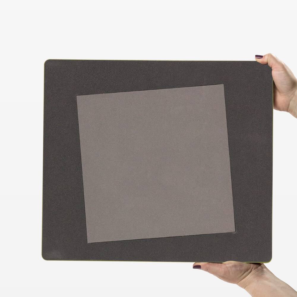 Angle. AccuQuilt - GO! Big Square-10 1/2" (10" Finished) Fabric Cutting Die - Multicolor.