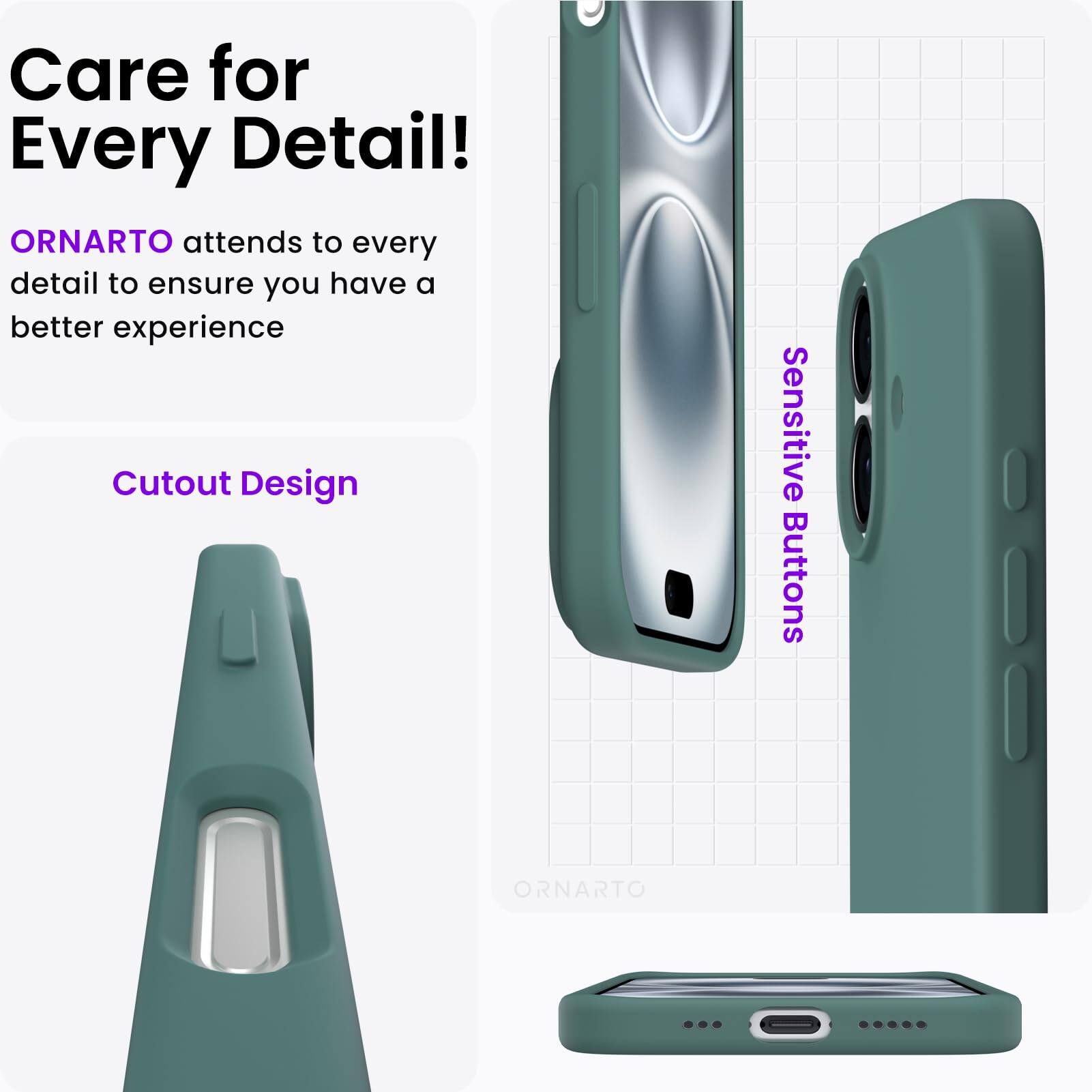 Care for Every Detail!

ORNARTO attends to every detail to ensure you have a better experience

Cutout Design

Sensitive Buttons