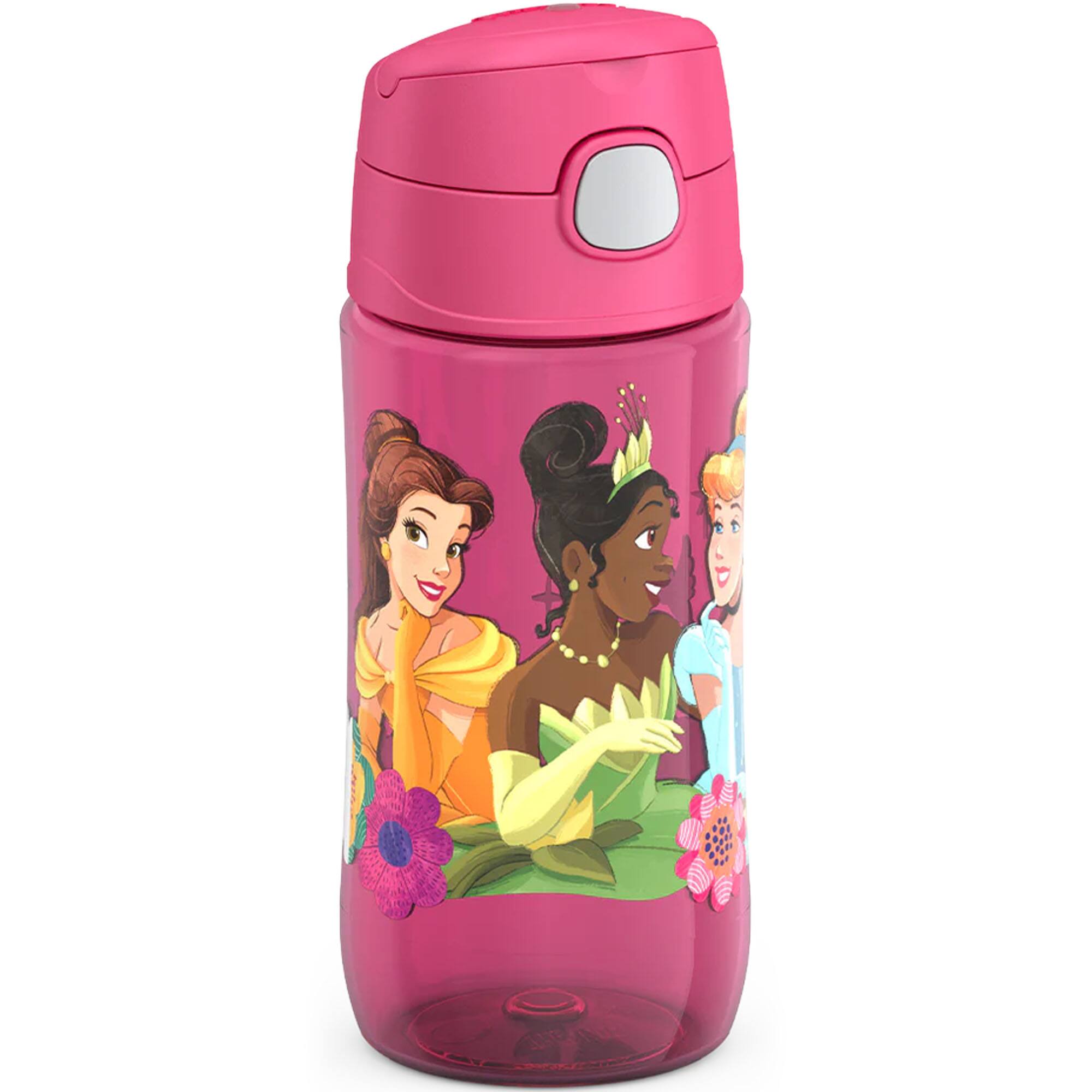 Alt View 1. Thermos - Thermos 16 oz. Kid's Funtainer Plastic Water Bottle w/ Spout Lid  - Princess - Princess.
