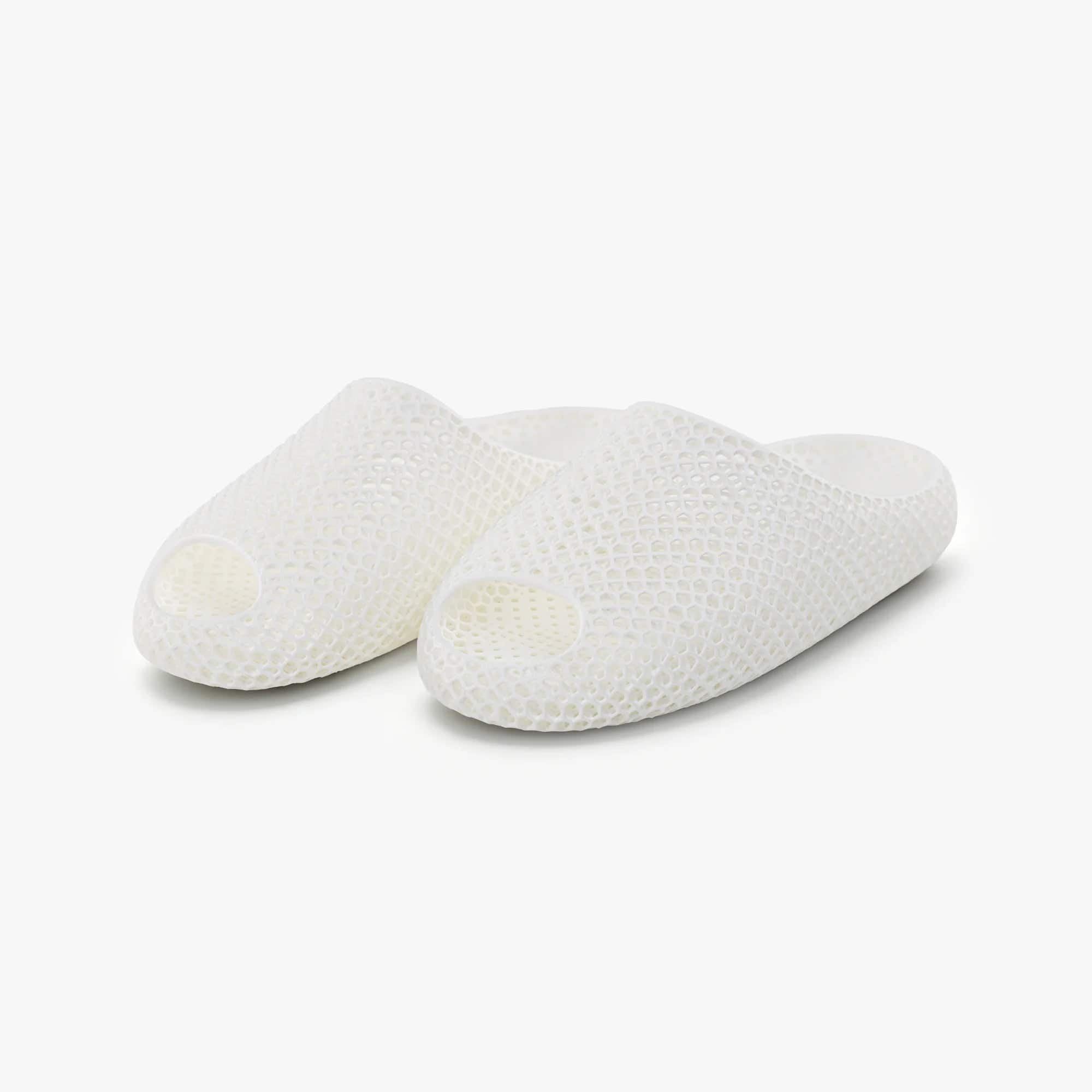 Nexbie - AeroCloud 3D Printed Slippers - White price history on PriceWatchPro