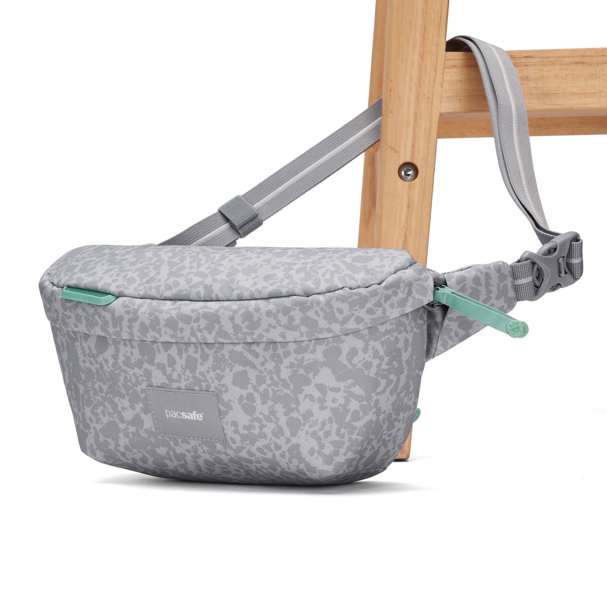 Alt View 1. Pacsafe - Go Anti Theft Sling Pack - Meteor Ice.