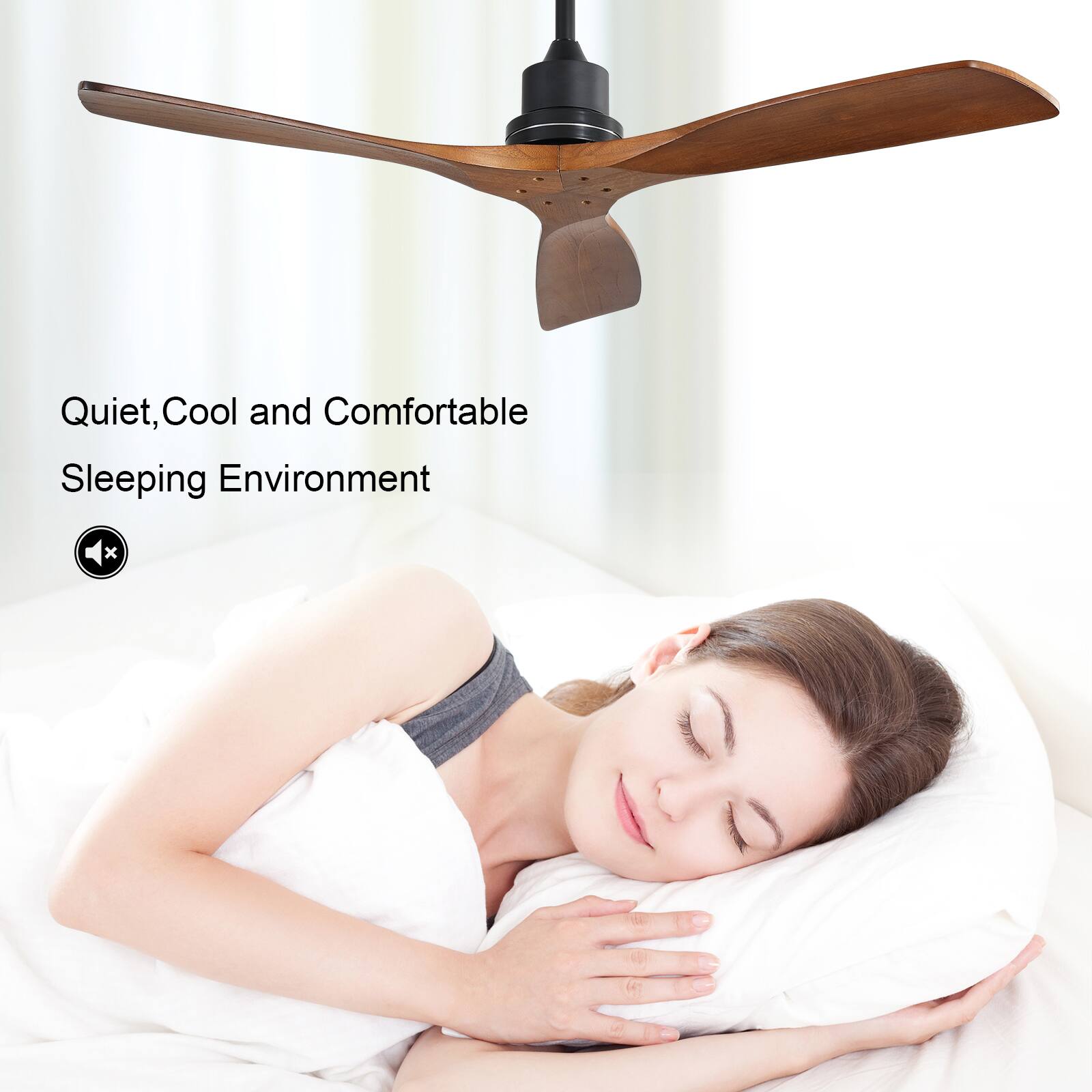 Quiet, Cool and Comfortable Sleeping Environment
