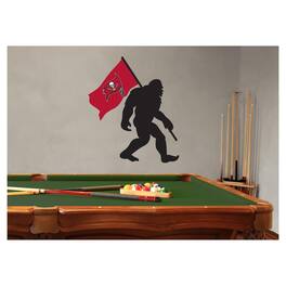 Fan Creations - Tampa Bay Buccaneers Bigfoot Decal - Multicolor