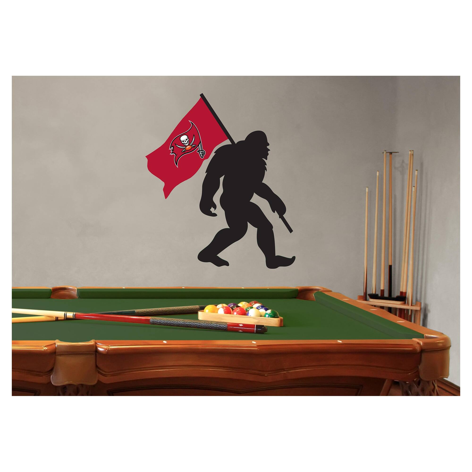 Tampa Bay Buccaneers Bigfoot Decal